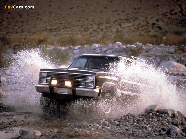Photos of 1983–84 Chevrolet K5 Blazer 1982–84 (640 x 480)