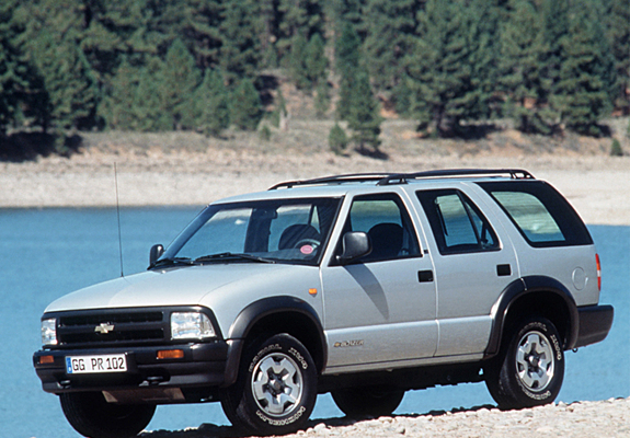 Photos of Chevrolet Blazer EU-spec 1995–97