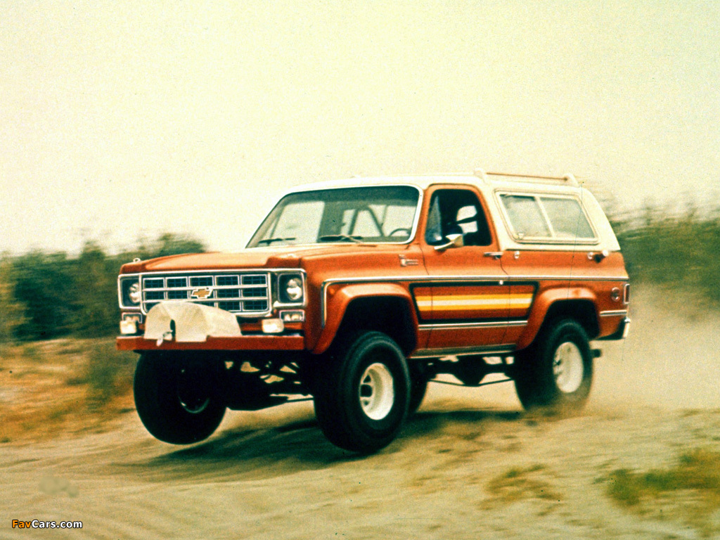 Pictures of Chevrolet Blazer 1977–78 (1024 x 768)