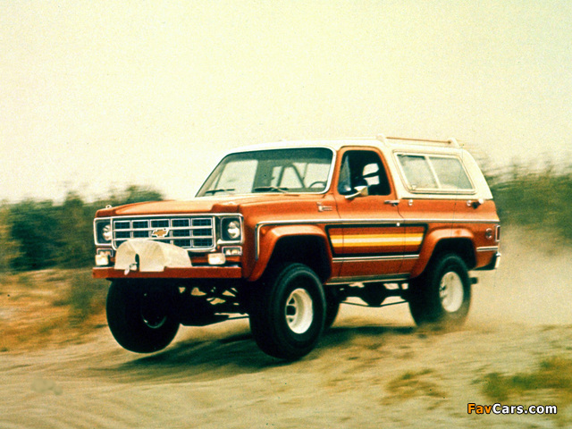 Pictures of Chevrolet Blazer 1977–78 (640 x 480)