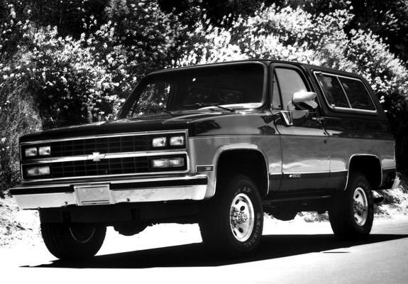 Pictures of 1989–91 Chevrolet K5 Blazer 1988–91