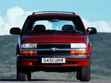 Pictures of Chevrolet Blazer UK-spec 1997–2005