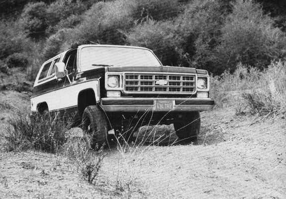 1977–78 Chevrolet K5 Blazer 1976–78 wallpapers