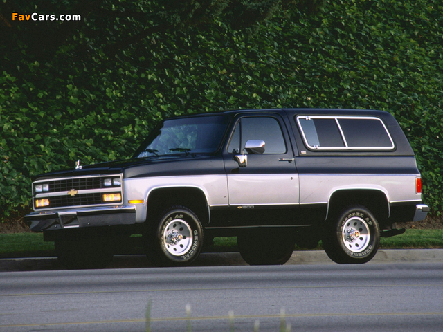 1989–91 Chevrolet K5 Blazer 1988–91 wallpapers (640 x 480)