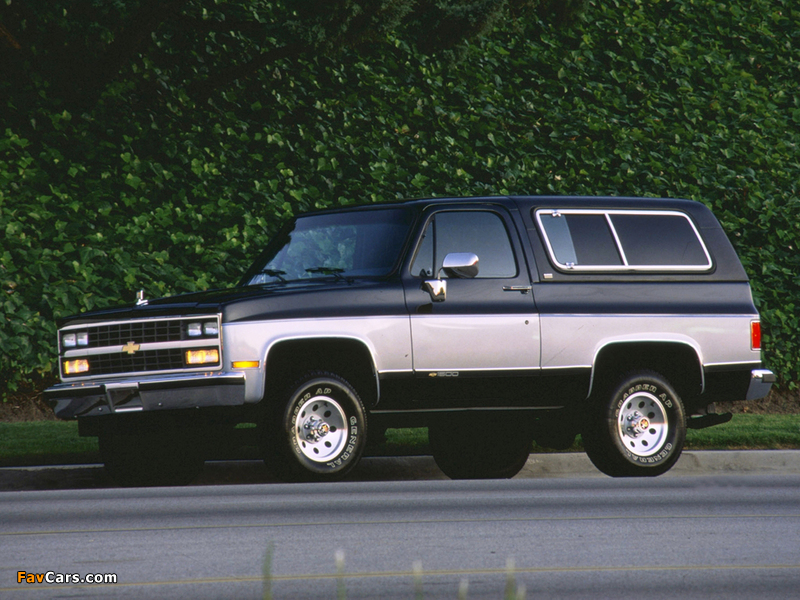 1989–91 Chevrolet K5 Blazer 1988–91 wallpapers (800 x 600)