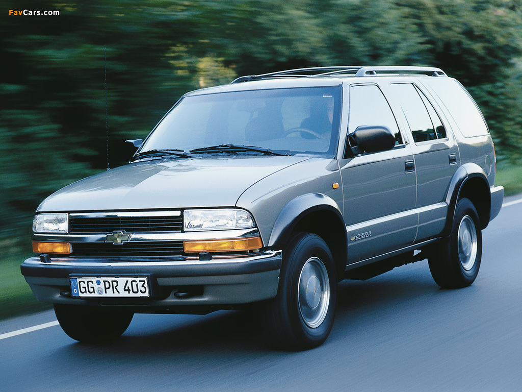 Chevrolet Blazer EU-spec 1997–2005 wallpapers (1024 x 768)