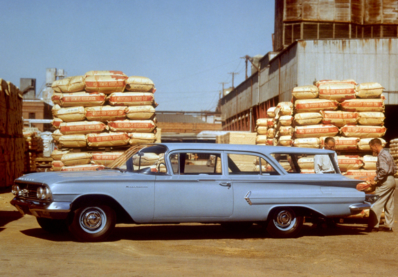 Chevrolet Brookwood 2-door Wagon 1960 pictures