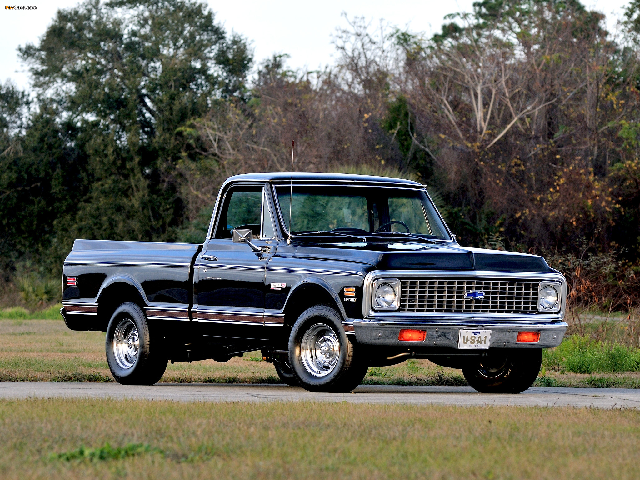 Chevrolet C10 Cheyenne Pickup 1971–72 wallpapers (2048 x 1536)