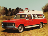 Chevrolet C10 Suburban High Top Ambulance by Yankee Coach 1972 photos