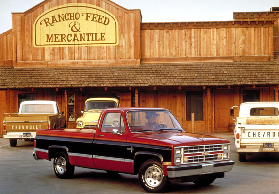 Chevrolet S10 Silverado Fleetside 1981 images