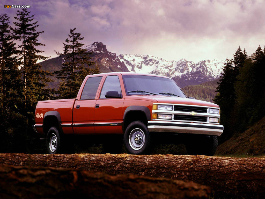 Chevrolet C/K 2500 Crew Cab 1988–99 images (1024 x 768)