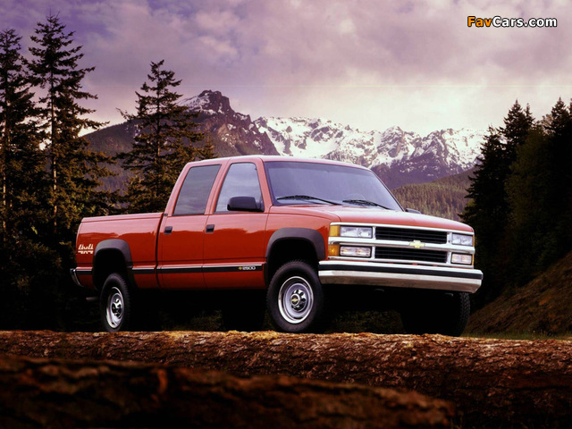 Chevrolet C/K 2500 Crew Cab 1988–99 images (640 x 480)