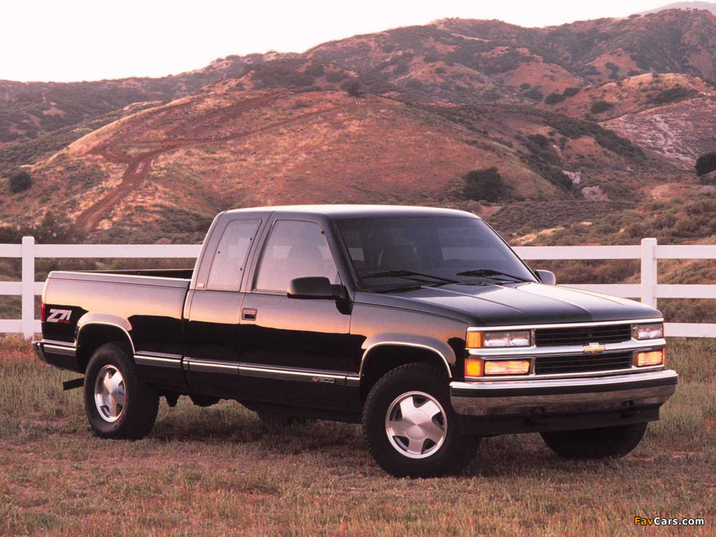 Chevrolet C/K 1500 Extended Cab 1988–99 images (1024 x 768)