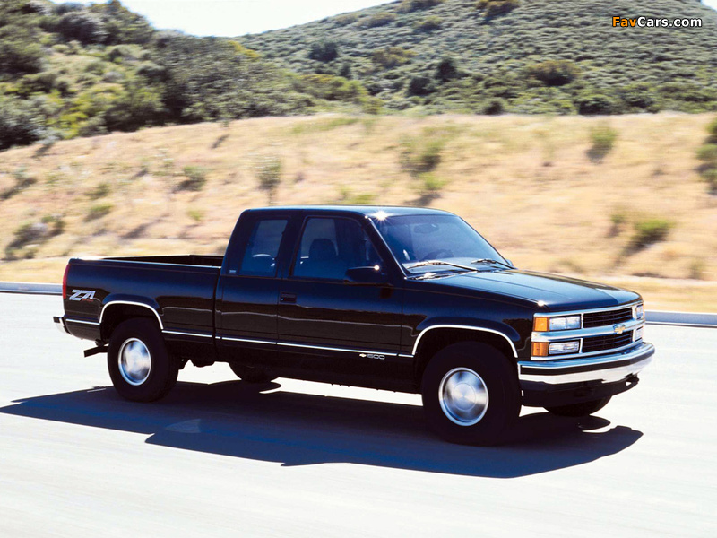Chevrolet C/K 1500 Extended Cab 1988–99 wallpapers (800 x 600)