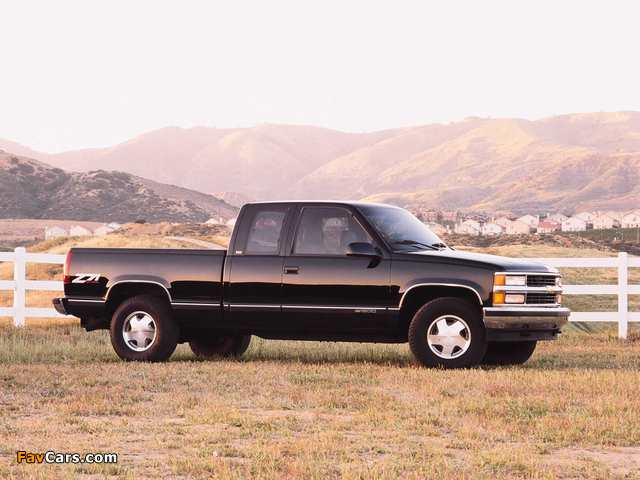 Chevrolet C/K 1500 Extended Cab 1988–99 pictures (640 x 480)