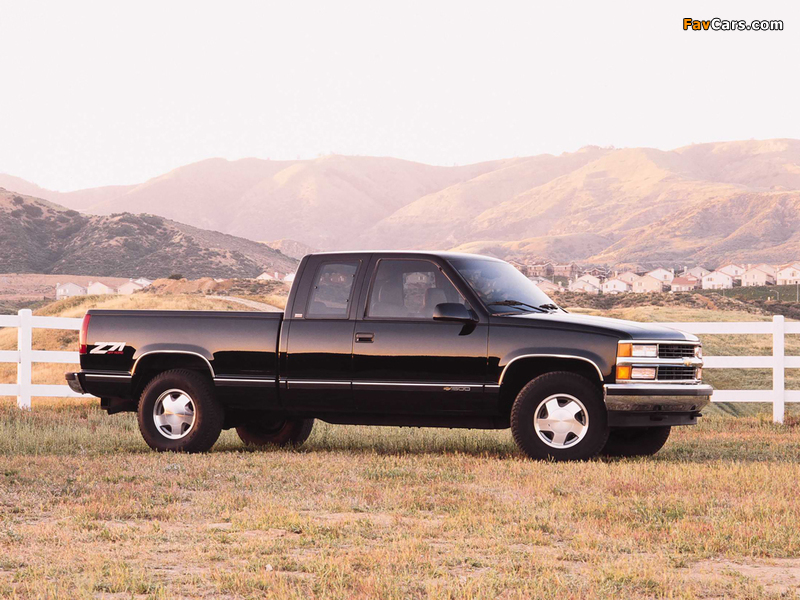 Chevrolet C/K 1500 Extended Cab 1988–99 pictures (800 x 600)