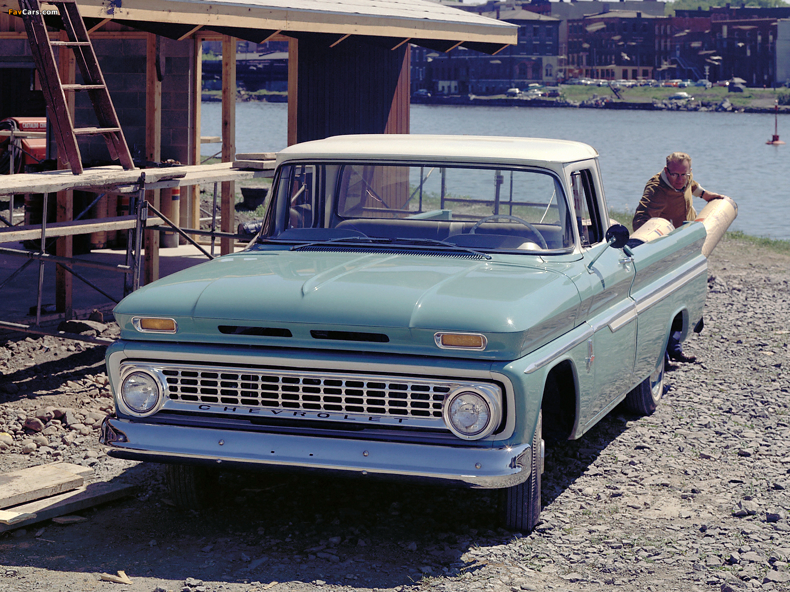 Images of Chevrolet C10 Fleetside Pickup (C1434) 1963 (1600 x 1200)
