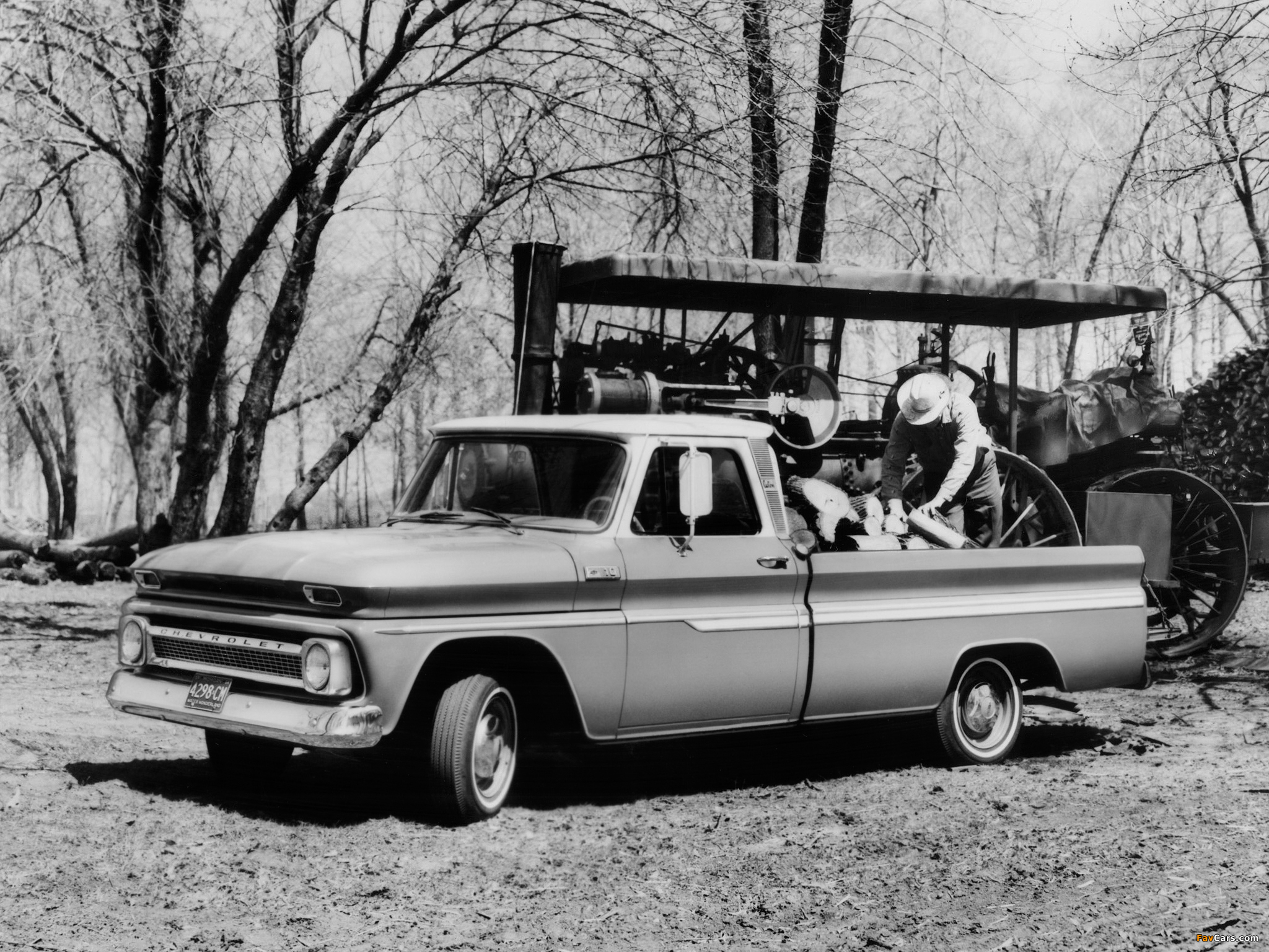 Images of Chevrolet C10 Fleetside Pickup (C1434) 1965 (2048 x 1536)