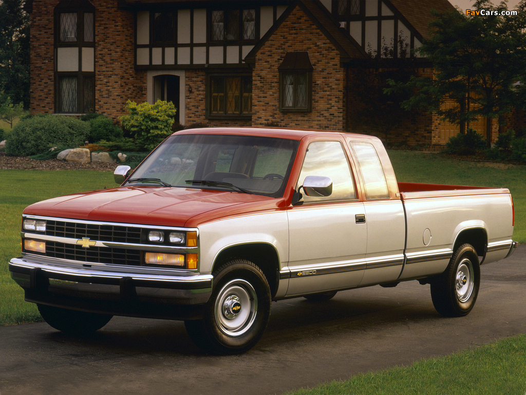 Images of Chevrolet C/K 2500 Extended Cab 1988–99 (1024 x 768)