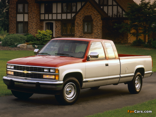 Images of Chevrolet C/K 2500 Extended Cab 1988–99 (640 x 480)