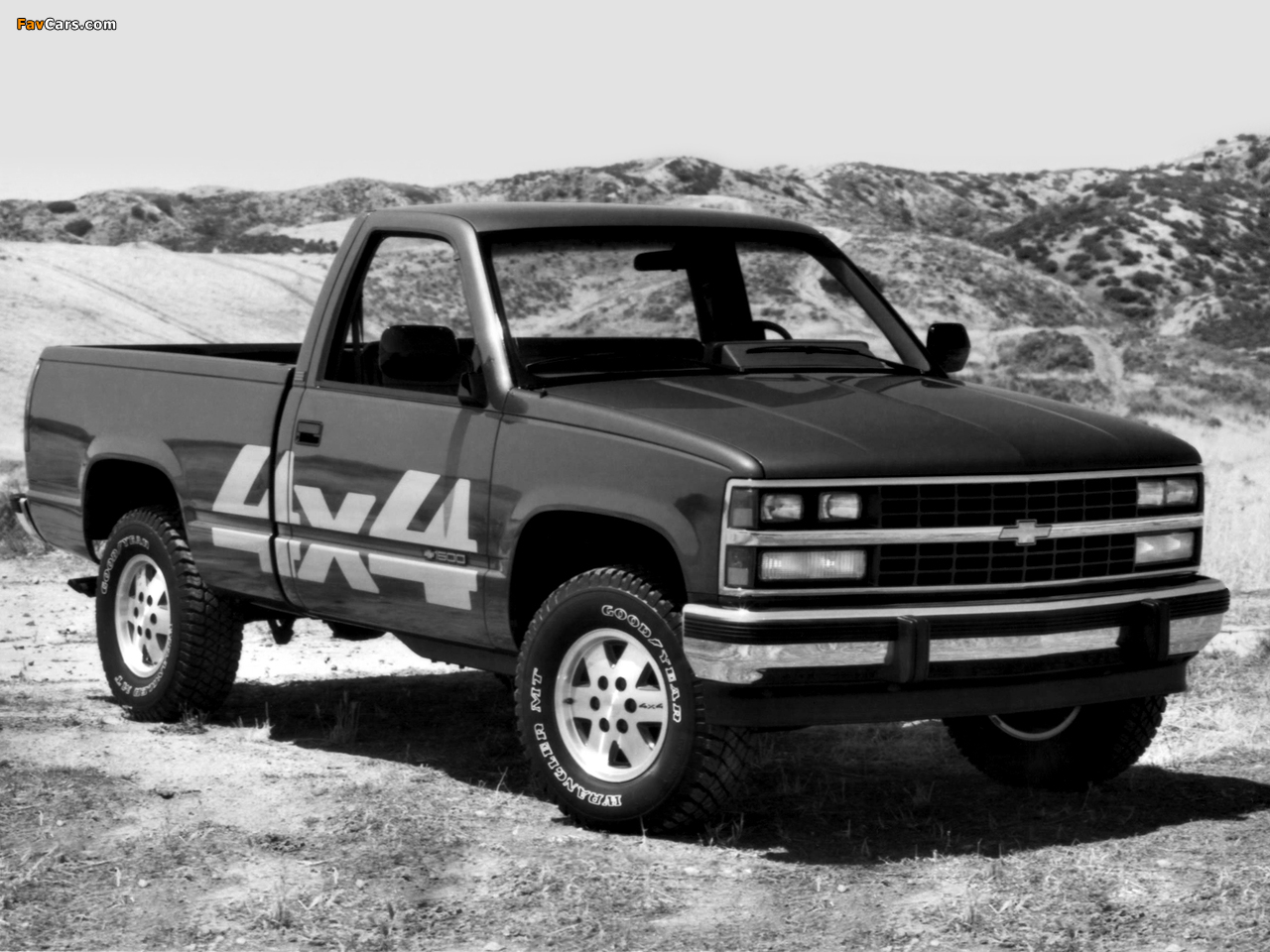 Photos of Chevrolet C/K 1500 Regular Cab 1988–99 (1280 x 960)