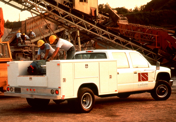 Photos of Chevrolet C/K3500 Crew Cab Work Truck 1988–99