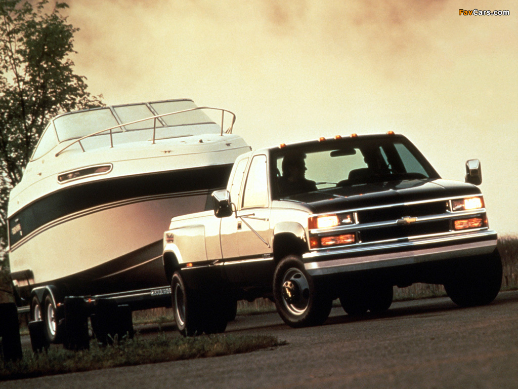 Photos of Chevrolet C/K 3500 Extended Cab 1988–99 (1024 x 768)