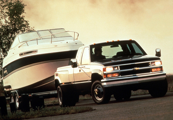 Photos of Chevrolet C/K 3500 Extended Cab 1988–99