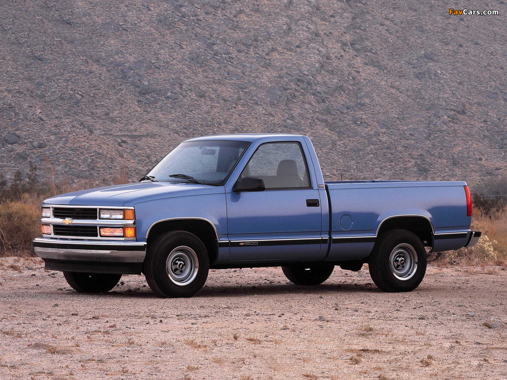Photos of Chevrolet C/K 1500 Regular Cab 1988–99 (1024 x 768)