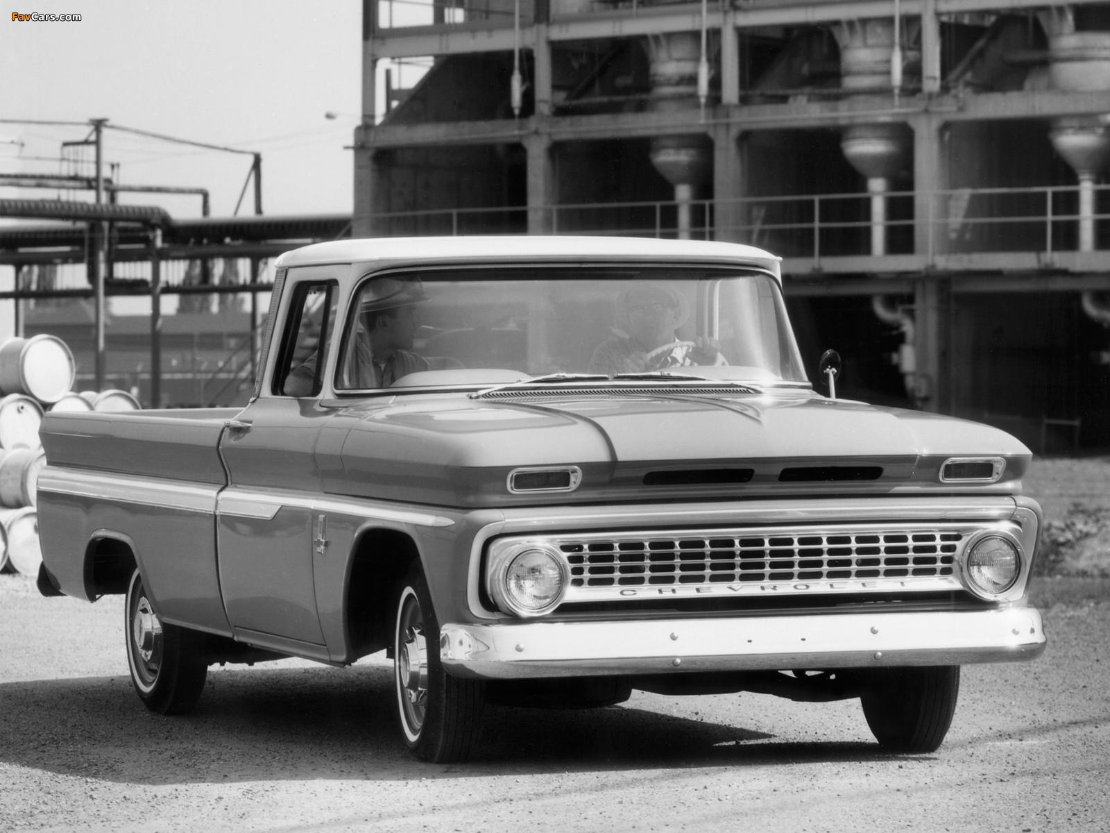 Pictures of Chevrolet C10 Fleetside Pickup (C1434) 1963 (1600 x 1200)
