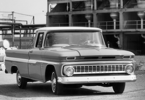 Pictures of Chevrolet C10 Fleetside Pickup (C1434) 1963