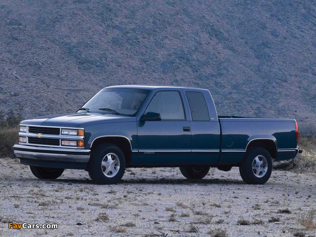 Pictures of Chevrolet C/K 1500 Extended Cab 1988–99 (640 x 480)