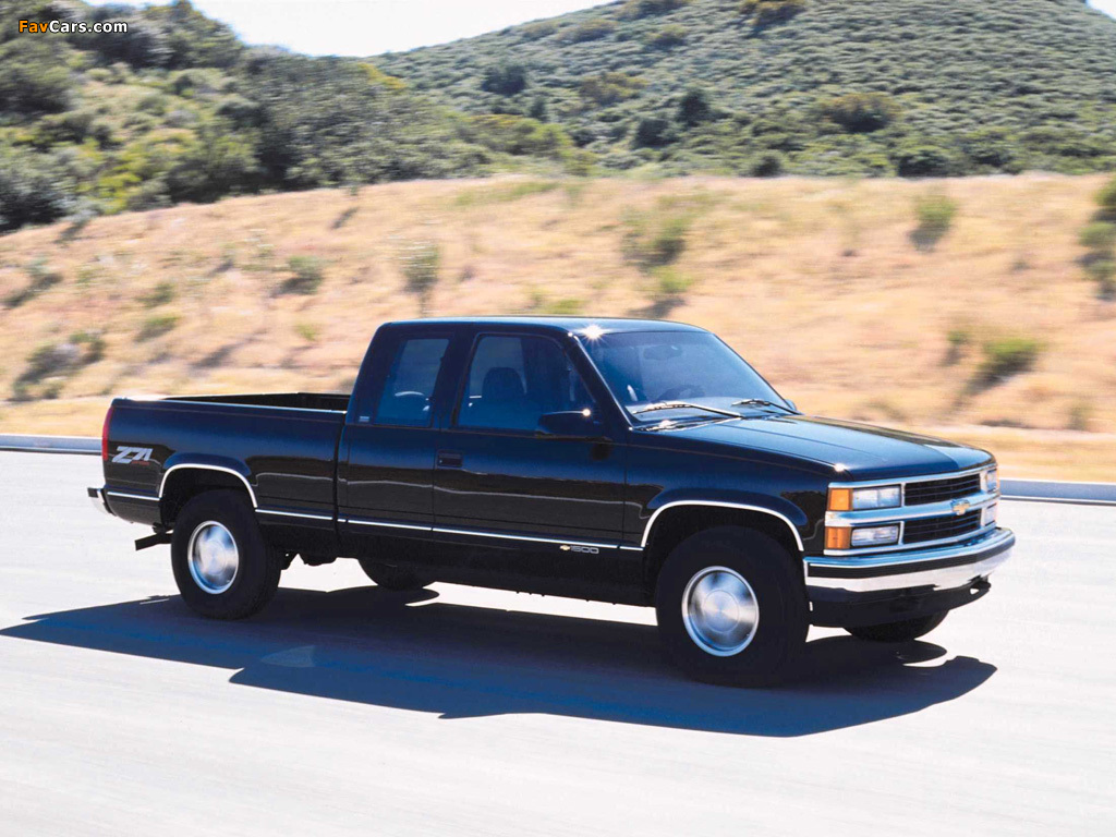Pictures of Chevrolet C/K 1500 Extended Cab 1988–99 (1024 x 768)