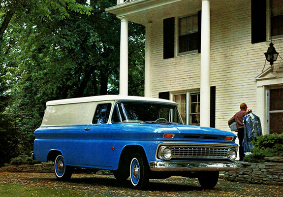 Chevrolet C10 Panel Van 1960–66 wallpapers