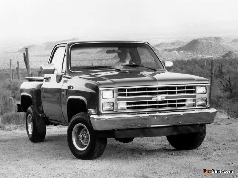 Chevrolet K10 Silverado 1985 wallpapers (800 x 600)