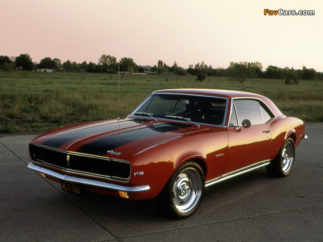 Chevrolet Camaro RS 1967 photos (640 x 480)