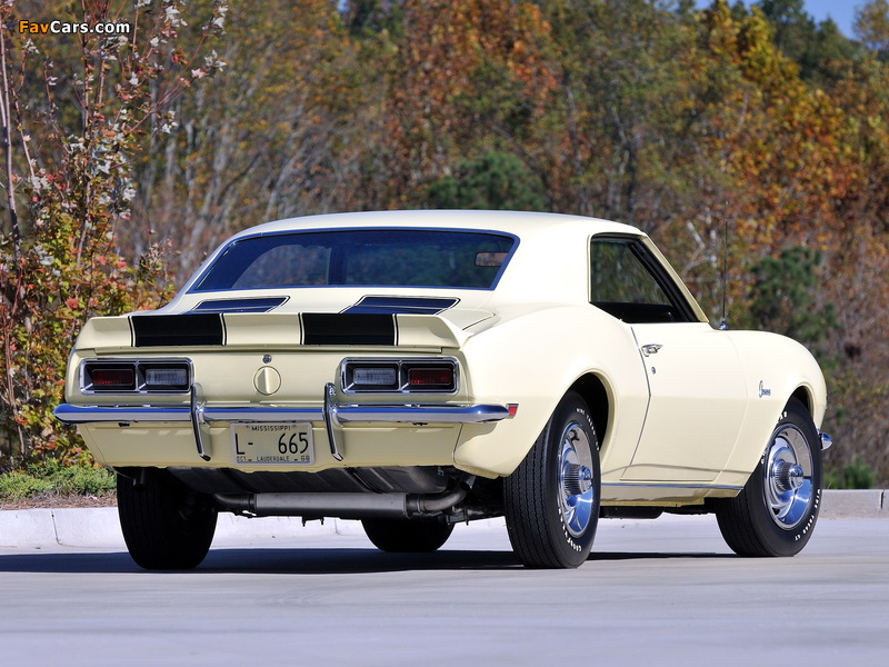 Chevrolet Camaro Z/28 1968 images (800 x 600)