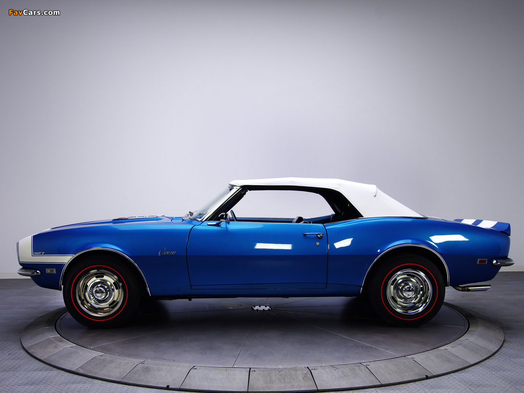 Chevrolet Camaro 327 Convertible 1968 images (1024 x 768)