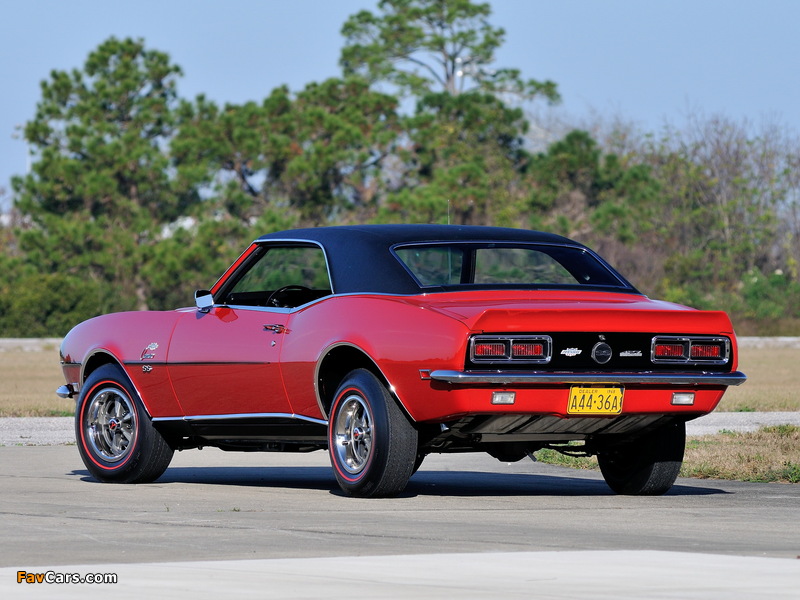 Chevrolet Camaro Yenko RS/SS 427 1968 photos (800 x 600)