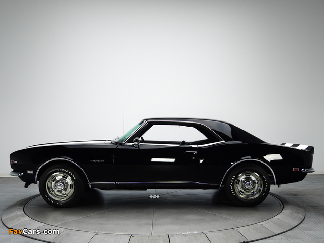 Chevrolet Camaro Z28 RS 1968 pictures (640 x 480)