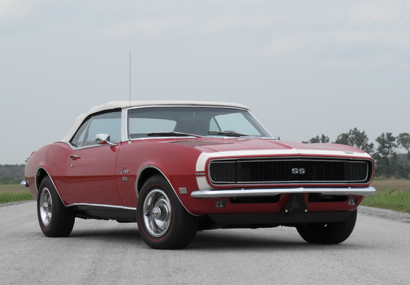 Chevrolet Camaro RS/SS 396 Convertible 1968 wallpapers