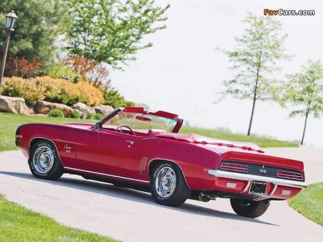 Chevrolet Camaro RS/SS 396 Convertible 1969 images (640 x 480)