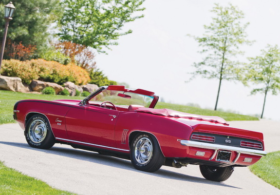 Chevrolet Camaro RS/SS 396 Convertible 1969 images