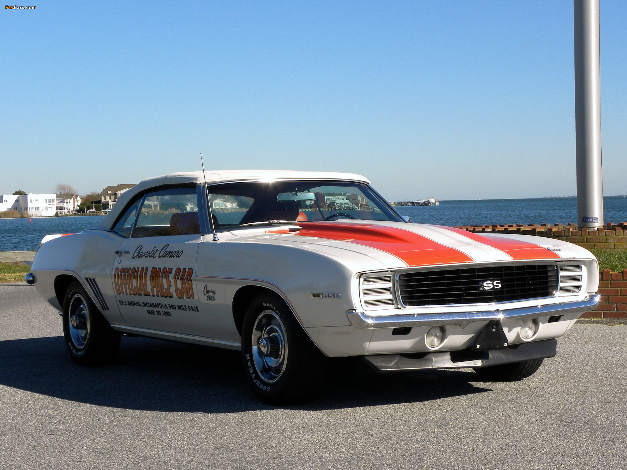 Chevrolet Camaro RS/SS 350 Convertible Indy 500 Pace Car 1969 photos (2048 x 1536)