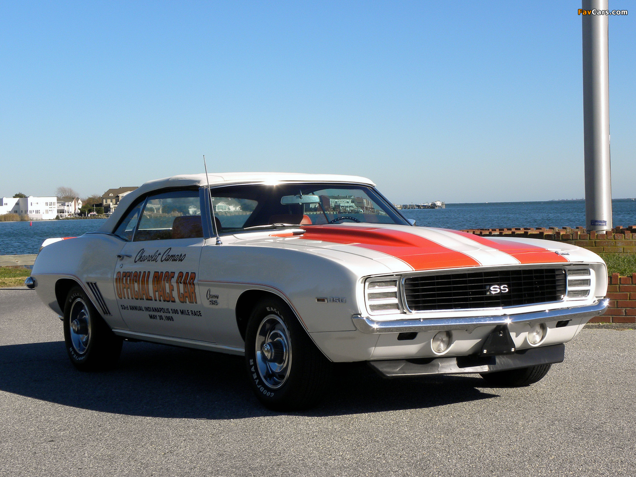 Chevrolet Camaro RS/SS 350 Convertible Indy 500 Pace Car 1969 photos (1280 x 960)