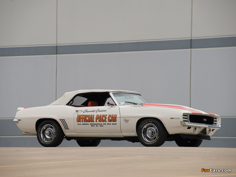 Chevrolet Camaro RS/SS 350 Convertible Indy 500 Pace Car 1969 pictures (800 x 600)