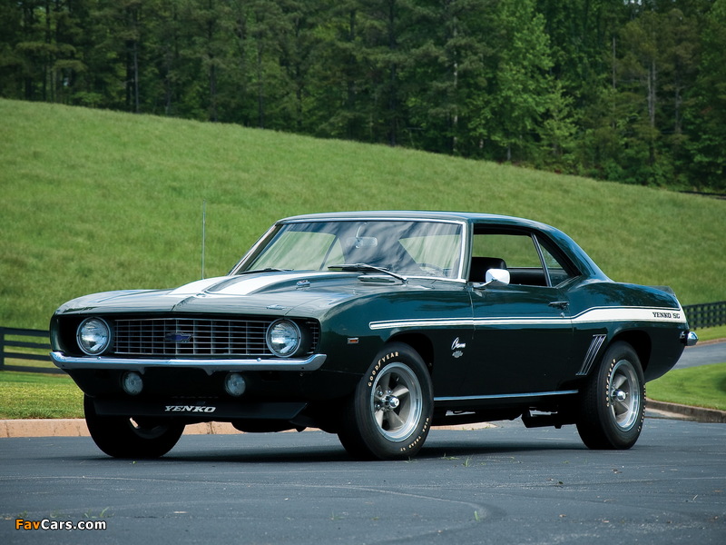 Chevrolet Camaro Yenko SC 427 1969 wallpapers (800 x 600)