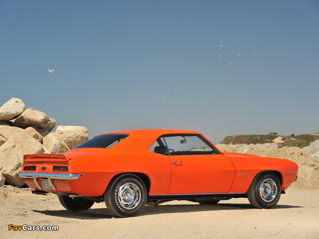 Chevrolet Camaro ZL-1 1969 wallpapers (640 x 480)