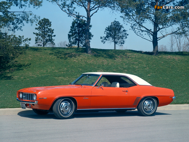 Chevrolet Camaro 327 1969 wallpapers (640 x 480)