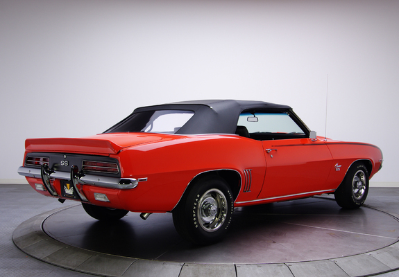 Chevrolet Camaro RS/SS 396 Convertible 1969 wallpapers